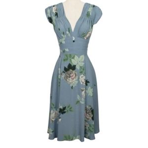 Trashy Diva French Blue Rose Dress